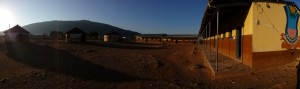 Mud Huts as classrooms at Zamuxolo