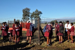 The Hydrogen Fuel Cells providing electricity to the tablets in the school